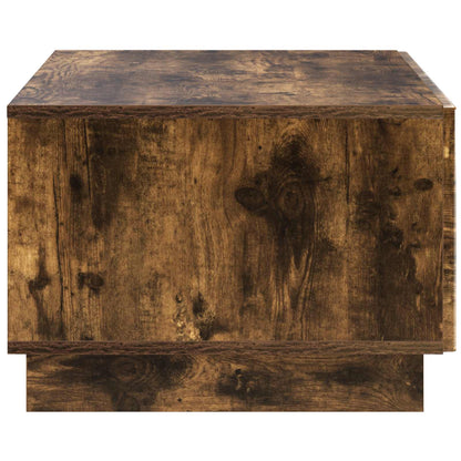vidaXL Coffee Table Smoked Oak 102 x 50.5 x 35 cm Engineered Wood