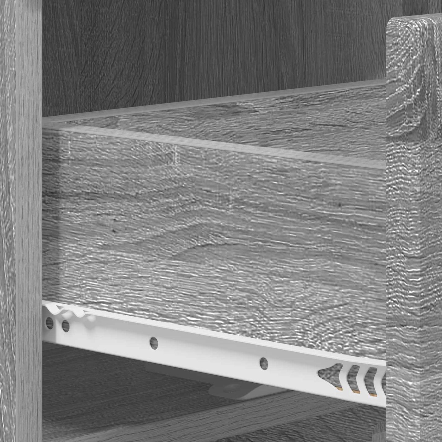 vidaXL Coffee Table Grey Sonoma 102 x 50.5 x 35 cm Engineered Wood