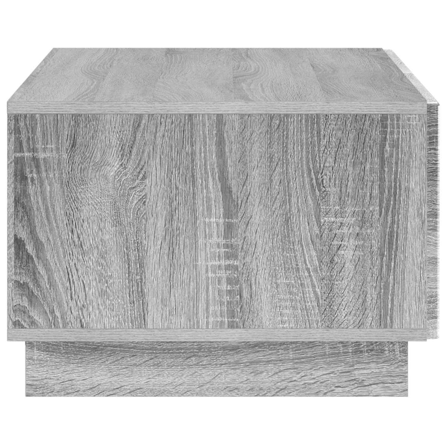 vidaXL Coffee Table Grey Sonoma 102 x 50.5 x 35 cm Engineered Wood