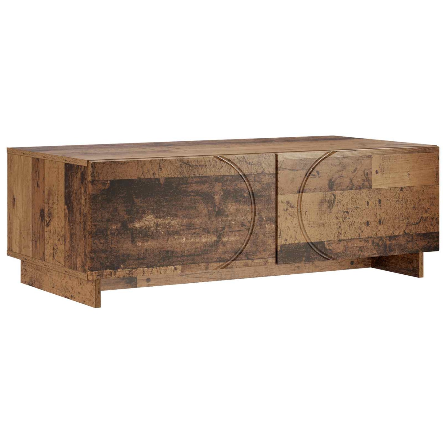 vidaXL Coffee Table Old Wood 102 x 50.5 x 35 cm Engineered Wood