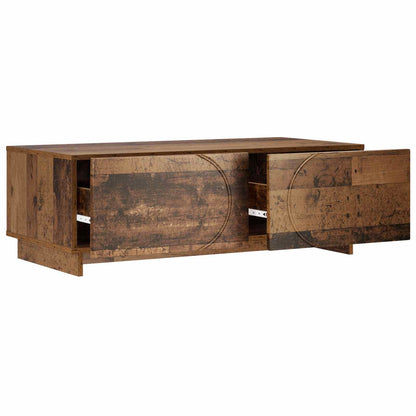 vidaXL Coffee Table Old Wood 102 x 50.5 x 35 cm Engineered Wood