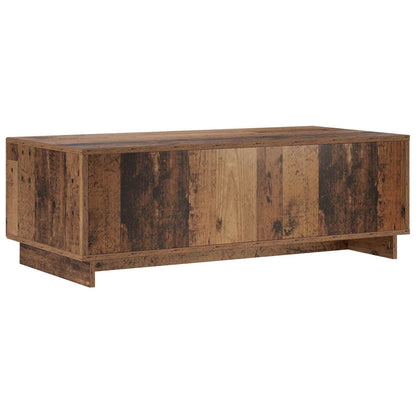 vidaXL Coffee Table Old Wood 102 x 50.5 x 35 cm Engineered Wood