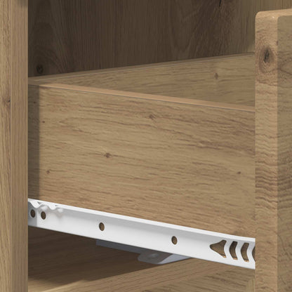 vidaXL Coffee Table Artisan Oak 102 x 50.5 x 35 cm Engineered Wood