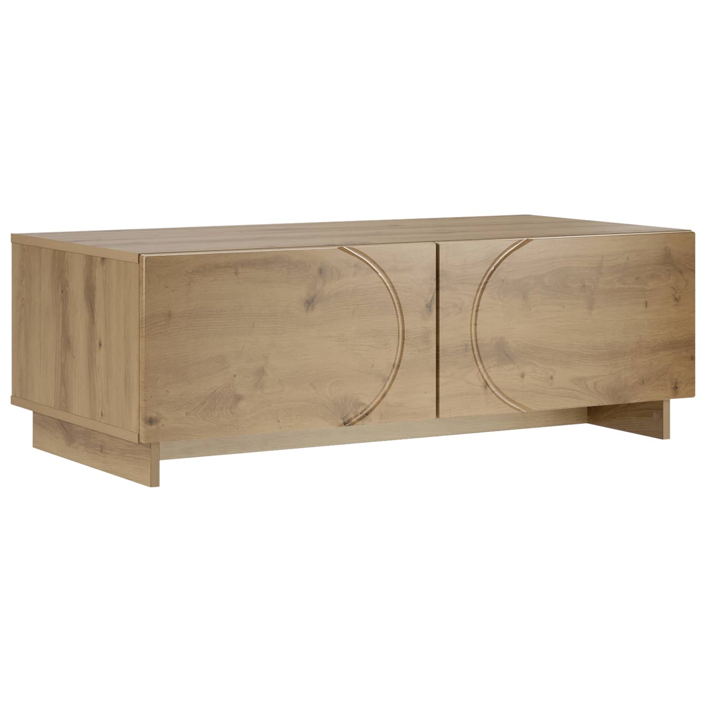 vidaXL Coffee Table Artisan Oak 102 x 50.5 x 35 cm Engineered Wood
