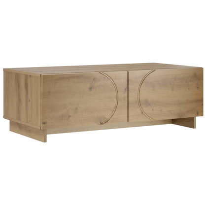 vidaXL Coffee Table Artisan Oak 102 x 50.5 x 35 cm Engineered Wood