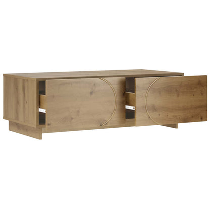 vidaXL Coffee Table Artisan Oak 102 x 50.5 x 35 cm Engineered Wood