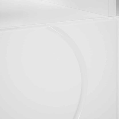vidaXL TV Stand 60 x 34.5 x 40 cm White Engineered Wood