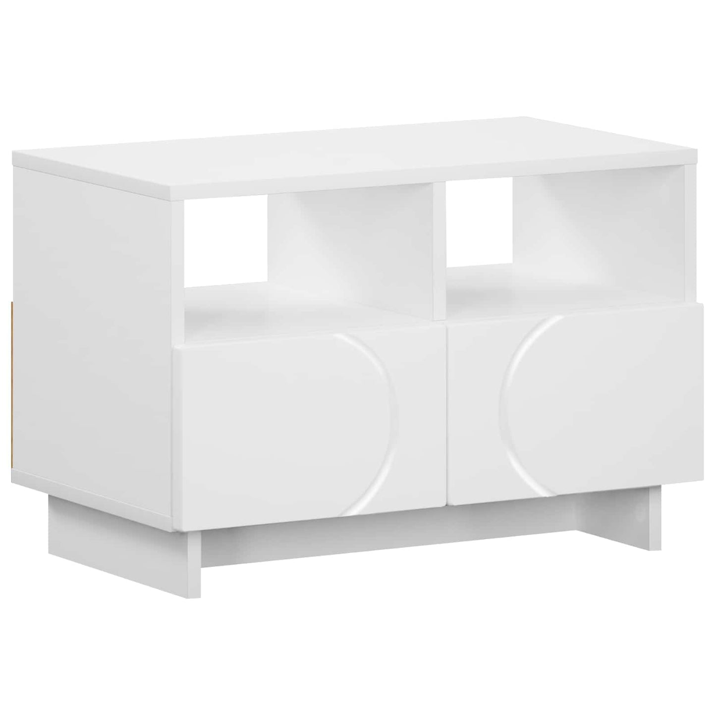 vidaXL TV Stand 60 x 34.5 x 40 cm White Engineered Wood