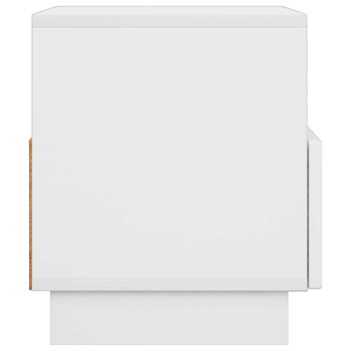 vidaXL TV Stand 60 x 34.5 x 40 cm White Engineered Wood