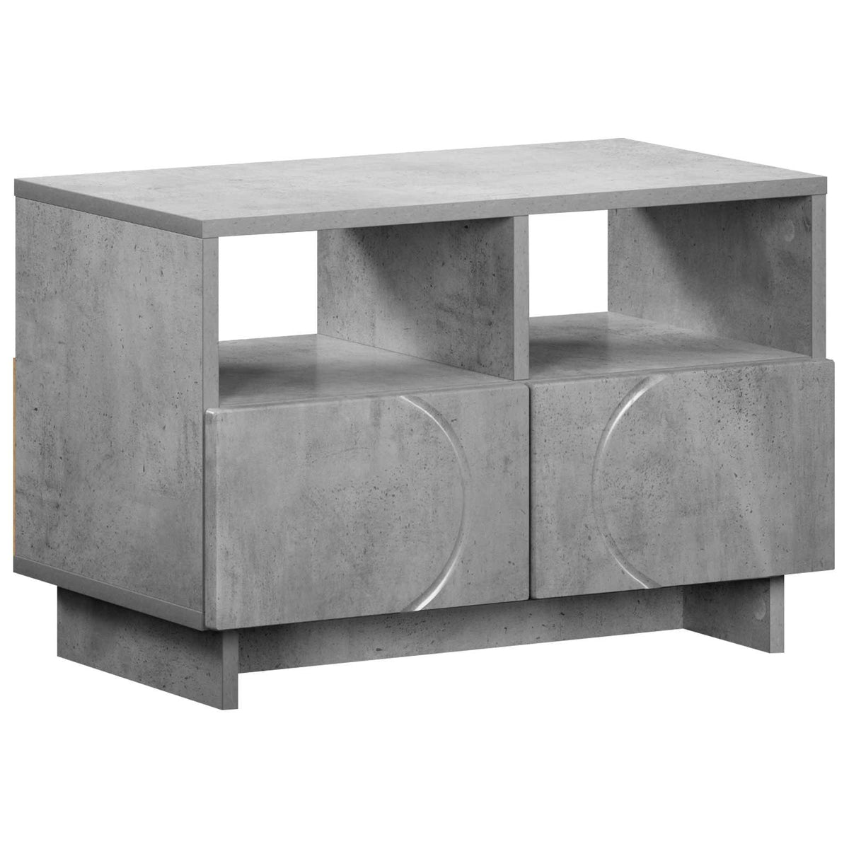 vidaXL TV Stand 60 x 34.5 x 40 cm Concrete Grey Engineered Wood