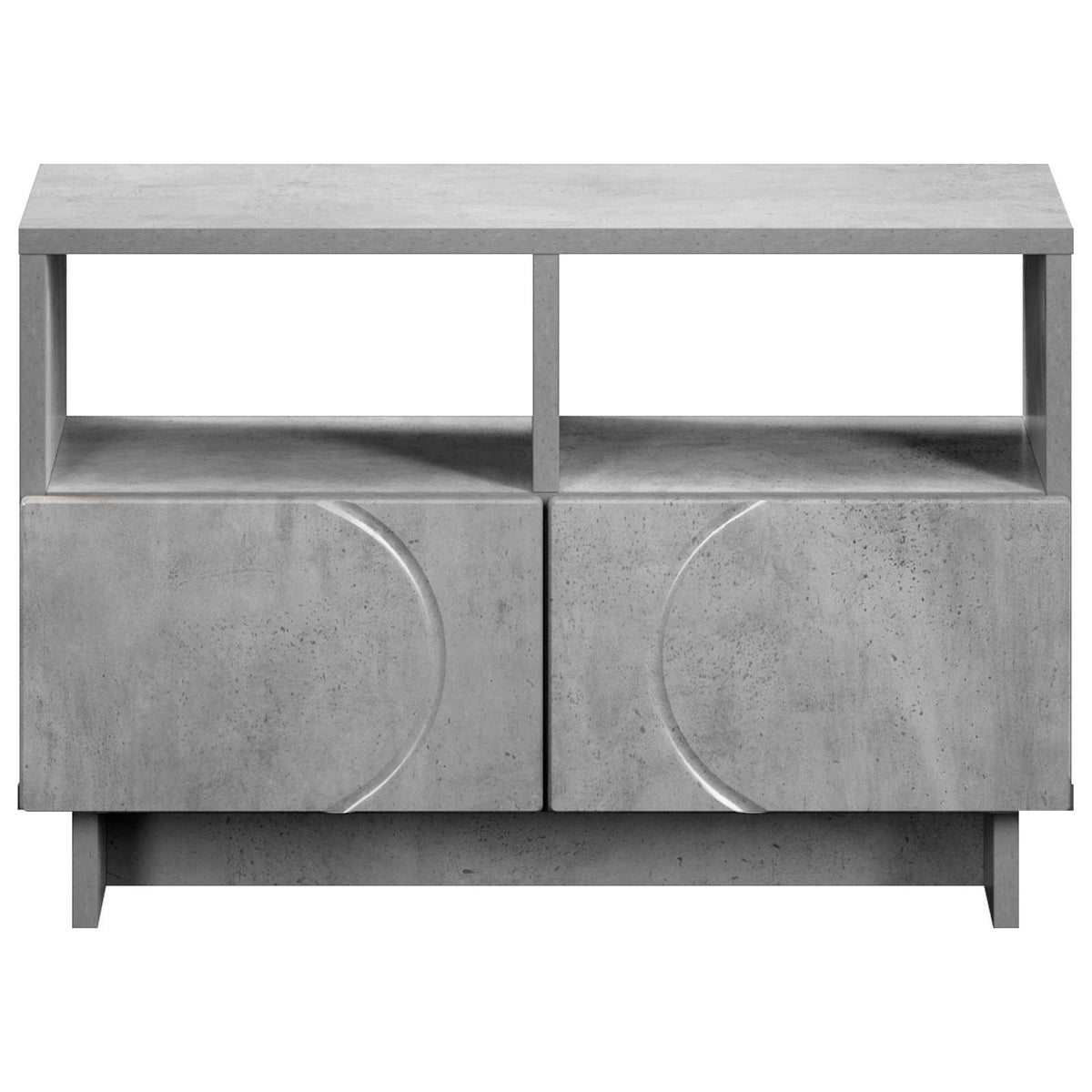 vidaXL TV Stand 60 x 34.5 x 40 cm Concrete Grey Engineered Wood