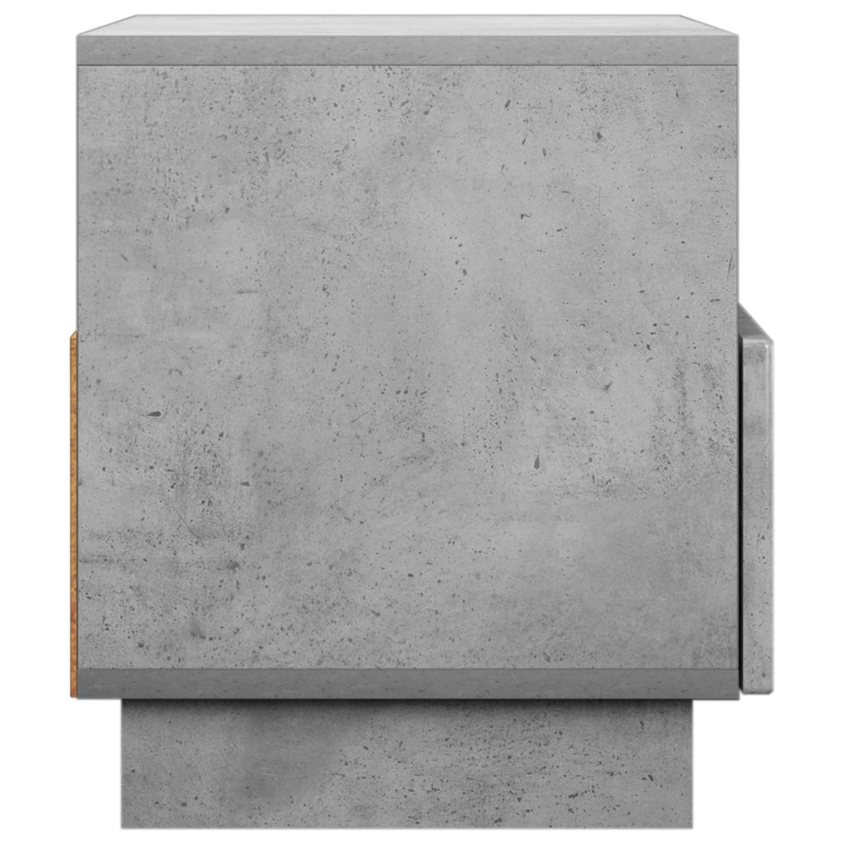 vidaXL TV Stand 60 x 34.5 x 40 cm Concrete Grey Engineered Wood