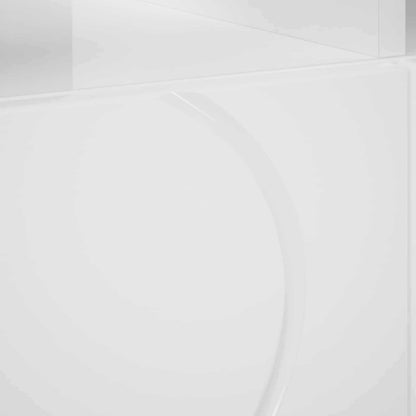 vidaXL TV Stand 60 x 34.5 x 40 cm High Gloss White Engineered Wood