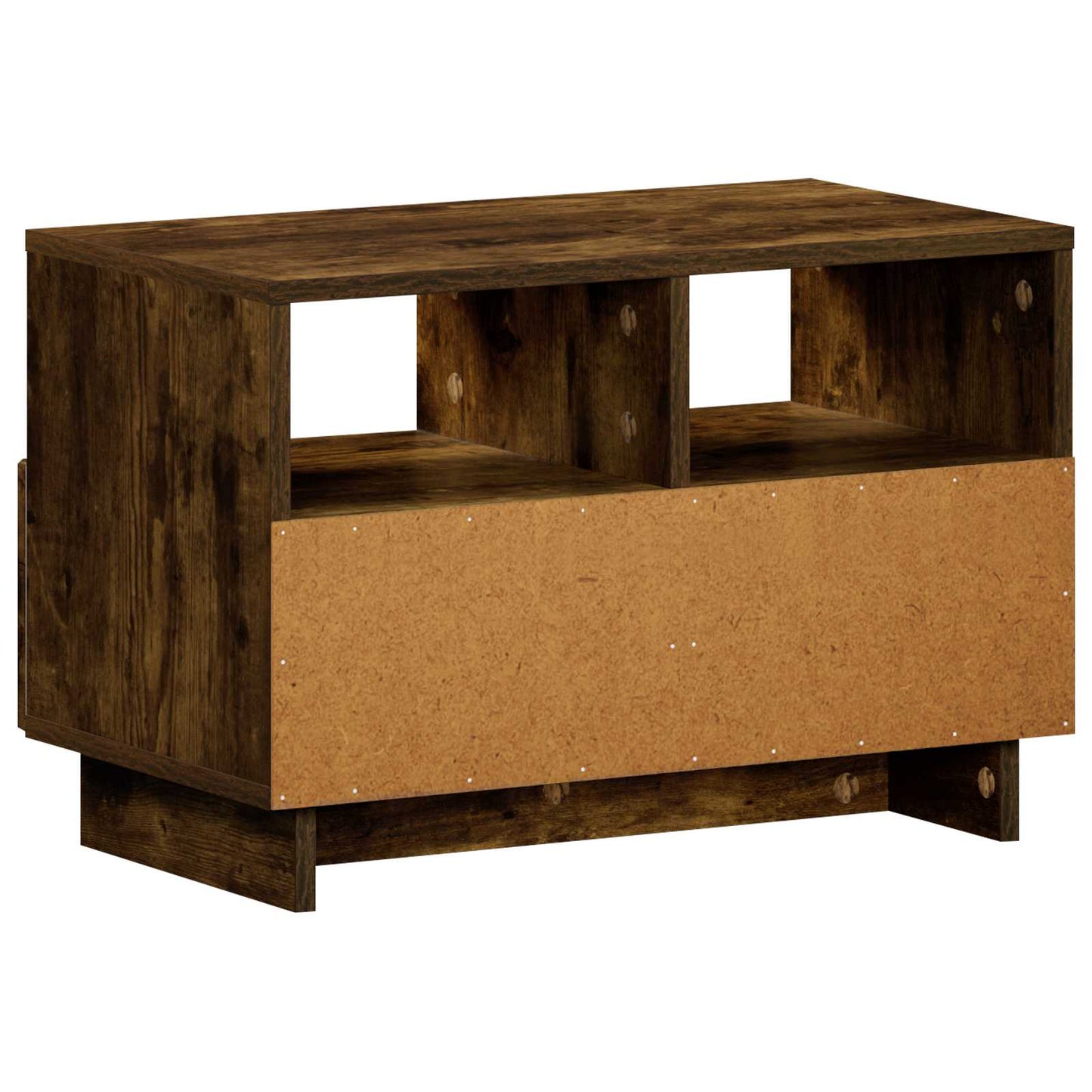 vidaXL TV Stand 60 x 34.5 x 40 cm Smoked Oak Engineered Wood