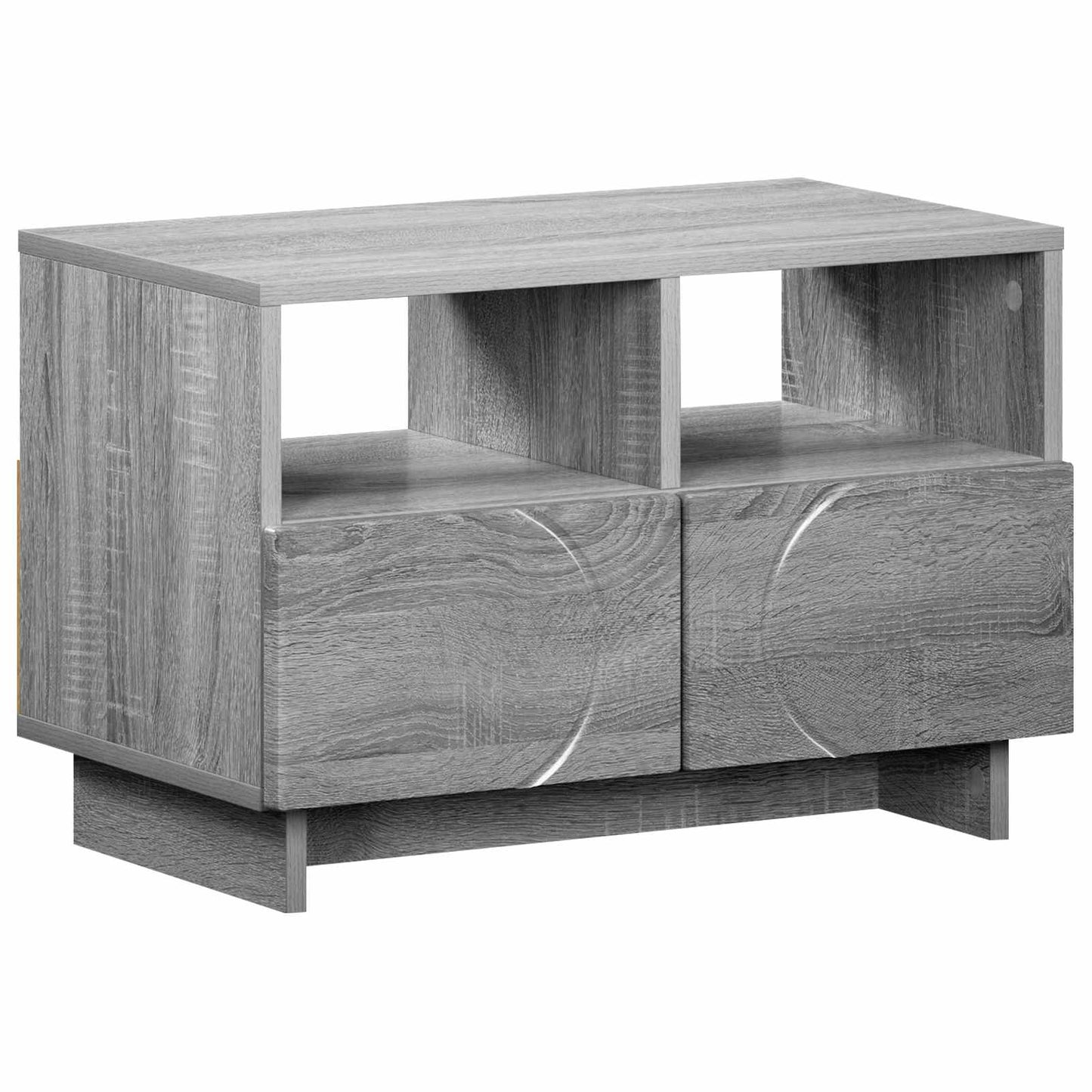 vidaXL TV Stand 60 x 34.5 x 40 cm Grey Sonoma Engineered Wood