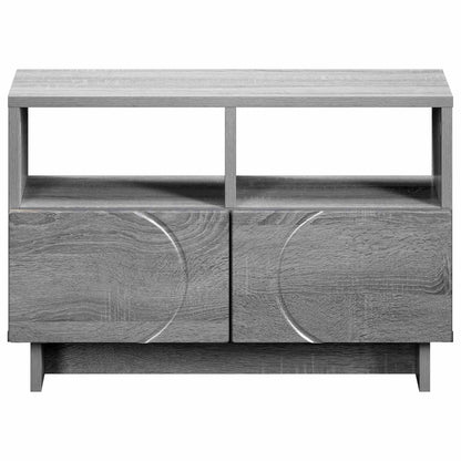 vidaXL TV Stand 60 x 34.5 x 40 cm Grey Sonoma Engineered Wood