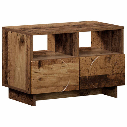 vidaXL TV Stand 60 x 34.5 x 40 cm Old Wood Engineered Wood