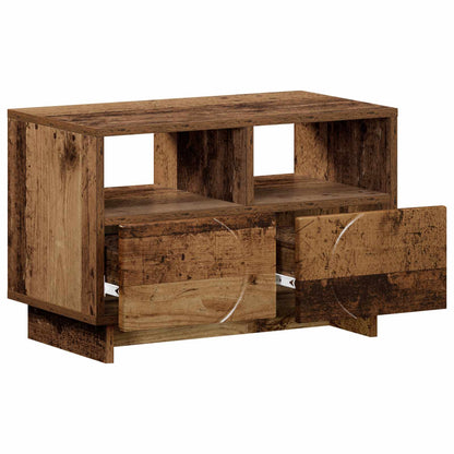 vidaXL TV Stand 60 x 34.5 x 40 cm Old Wood Engineered Wood