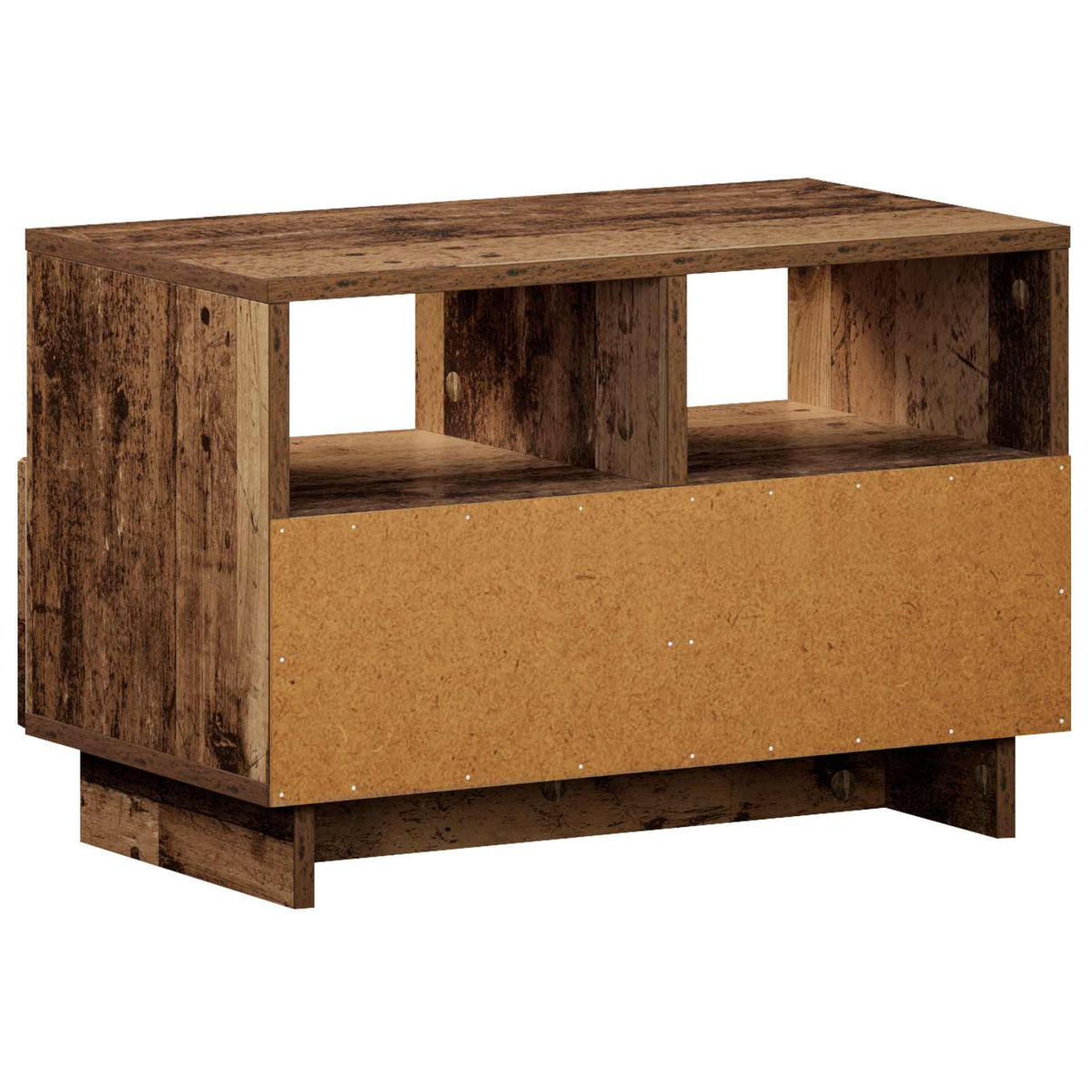 vidaXL TV Stand 60 x 34.5 x 40 cm Old Wood Engineered Wood