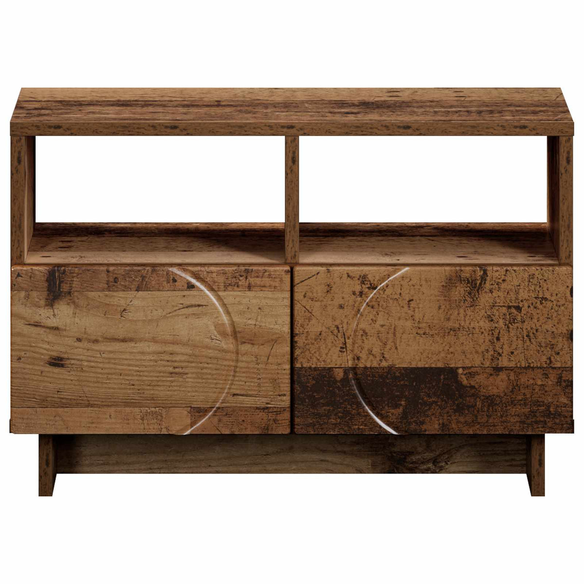 vidaXL TV Stand 60 x 34.5 x 40 cm Old Wood Engineered Wood