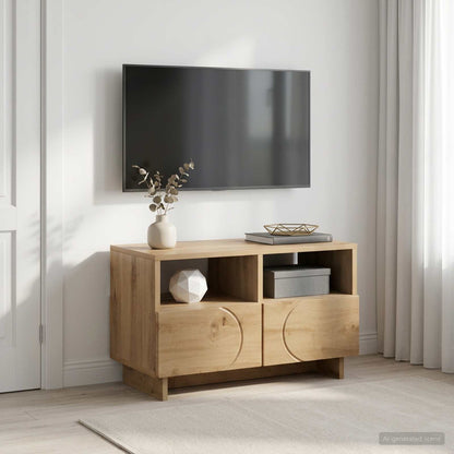 vidaXL TV Stand 60 x 34.5 x 40 cm Artisan Oak Engineered Wood