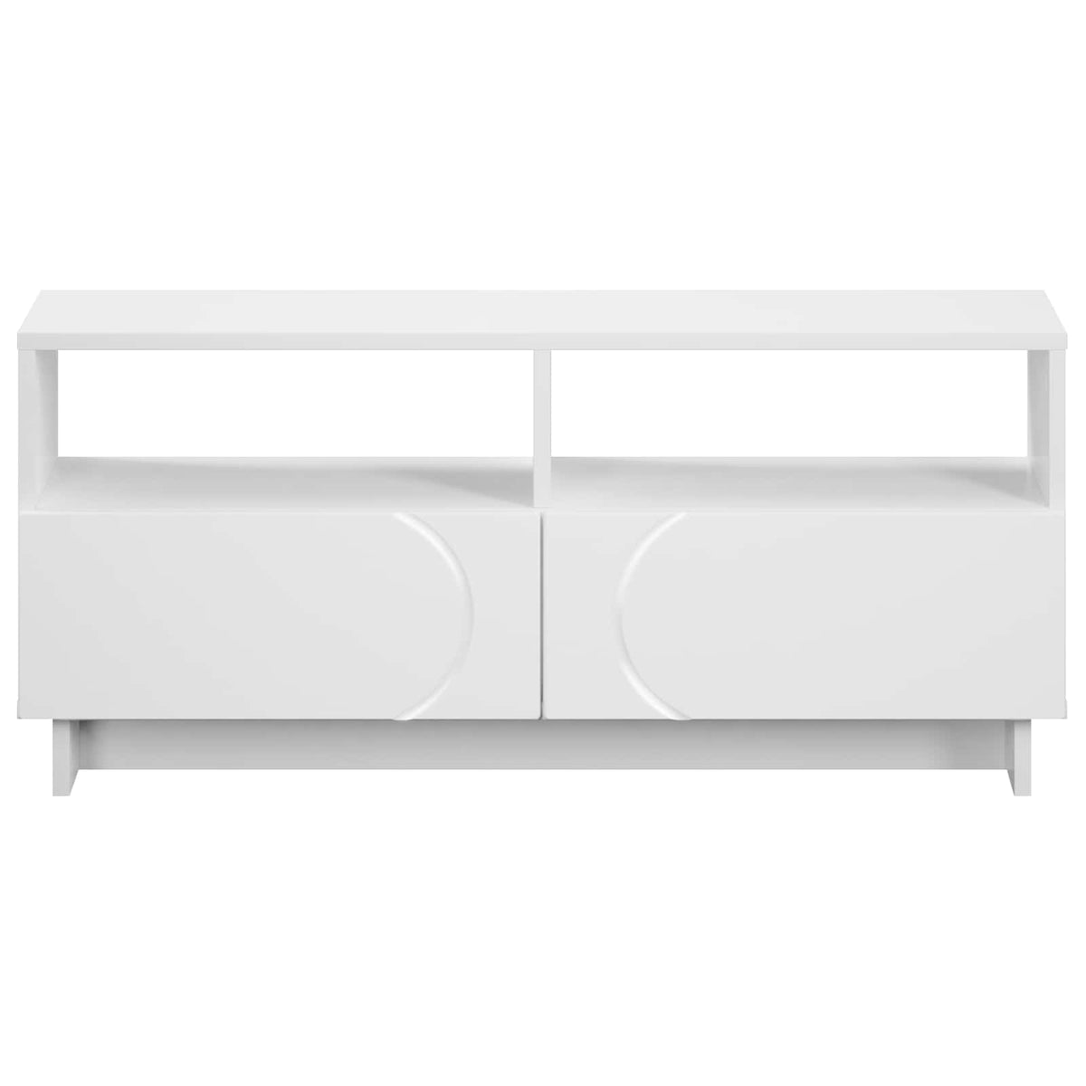 vidaXL TV Stand 90 x 34.5 x 40 cm White Engineered Wood