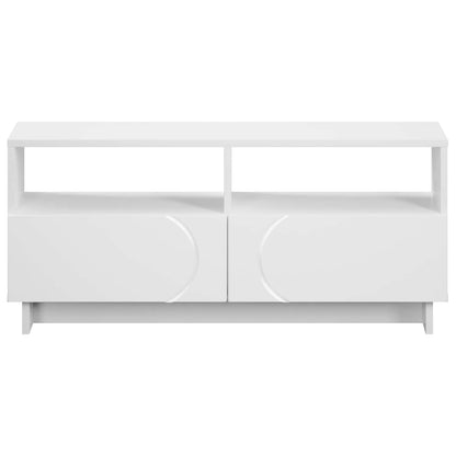 vidaXL TV Stand 90 x 34.5 x 40 cm White Engineered Wood