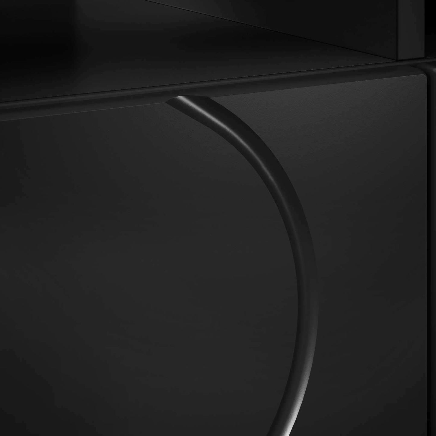vidaXL TV Stand 90 x 34.5 x 40 cm Black Engineered Wood