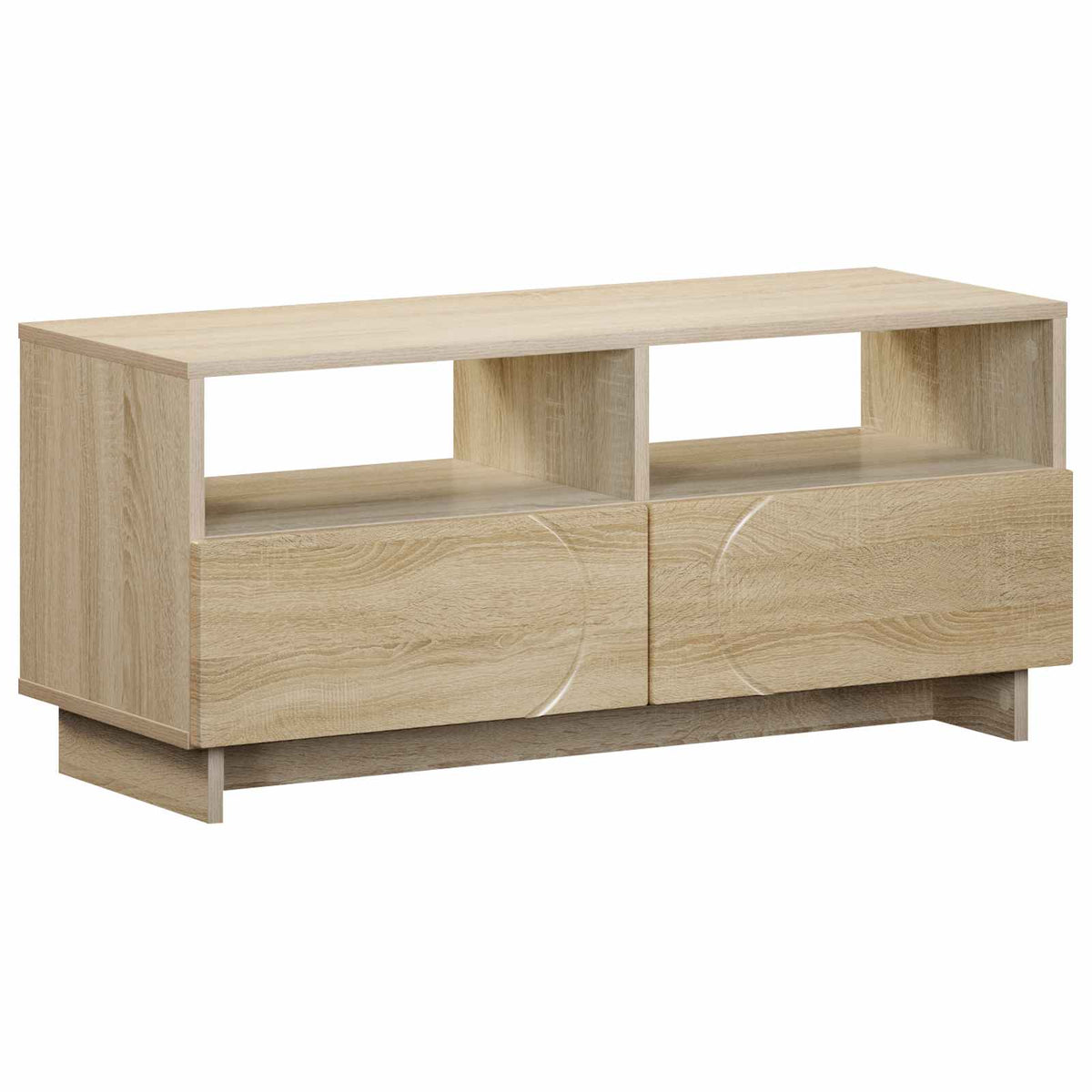vidaXL TV Stand 90 x 34.5 x 40 cm Sonoma Oak Engineered Wood