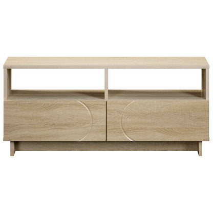 vidaXL TV Stand 90 x 34.5 x 40 cm Sonoma Oak Engineered Wood