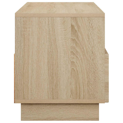 vidaXL TV Stand 90 x 34.5 x 40 cm Sonoma Oak Engineered Wood