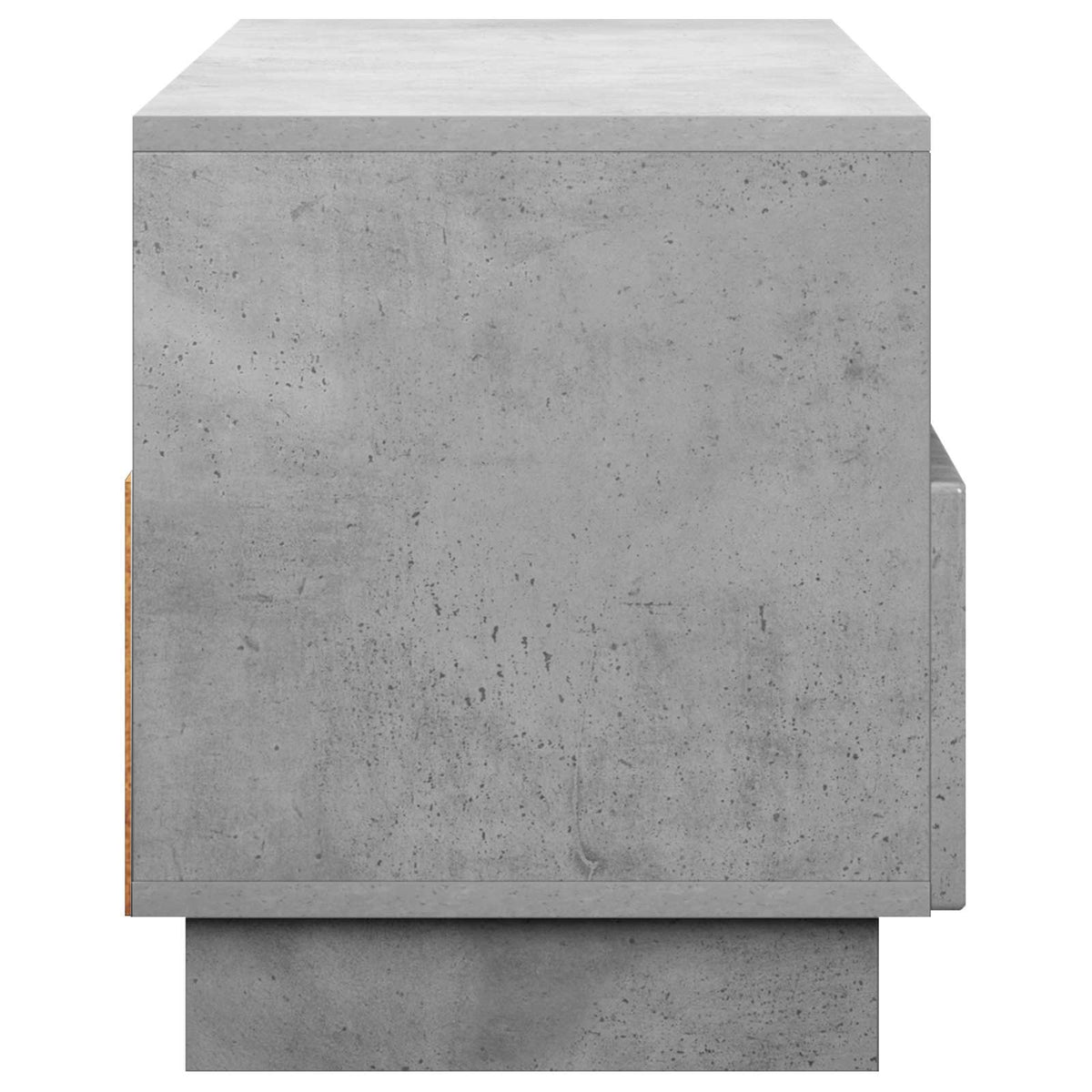 vidaXL TV Stand 90 x 34.5 x 40 cm Concrete Grey Engineered Wood