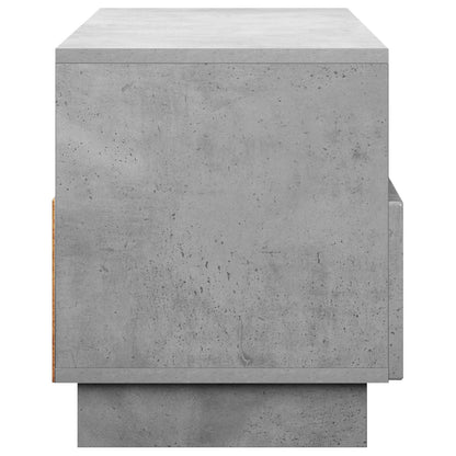 vidaXL TV Stand 90 x 34.5 x 40 cm Concrete Grey Engineered Wood