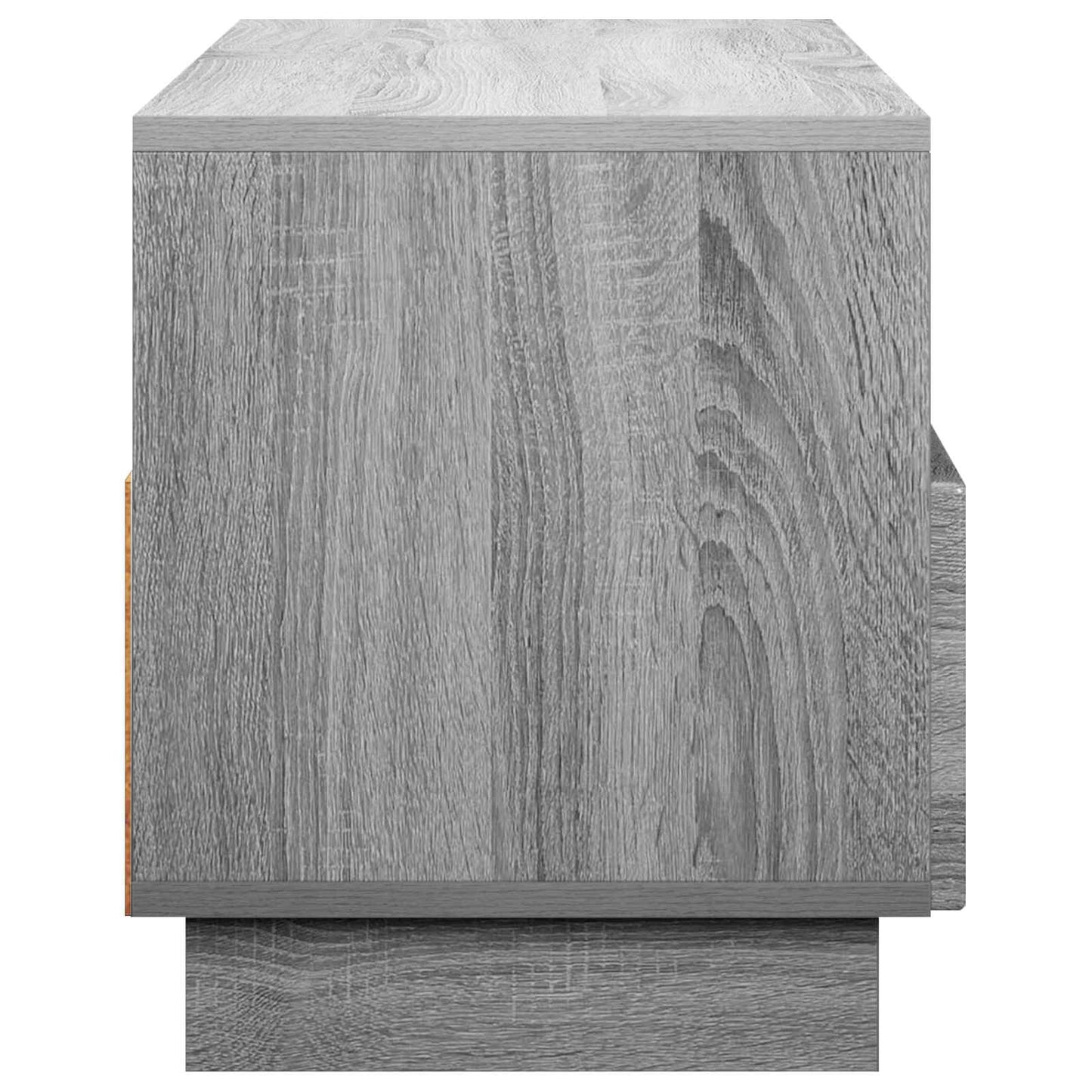 vidaXL TV Stand 90 x 34.5 x 40 cm Grey Sonoma Engineered Wood