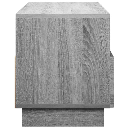 vidaXL TV Stand 90 x 34.5 x 40 cm Grey Sonoma Engineered Wood