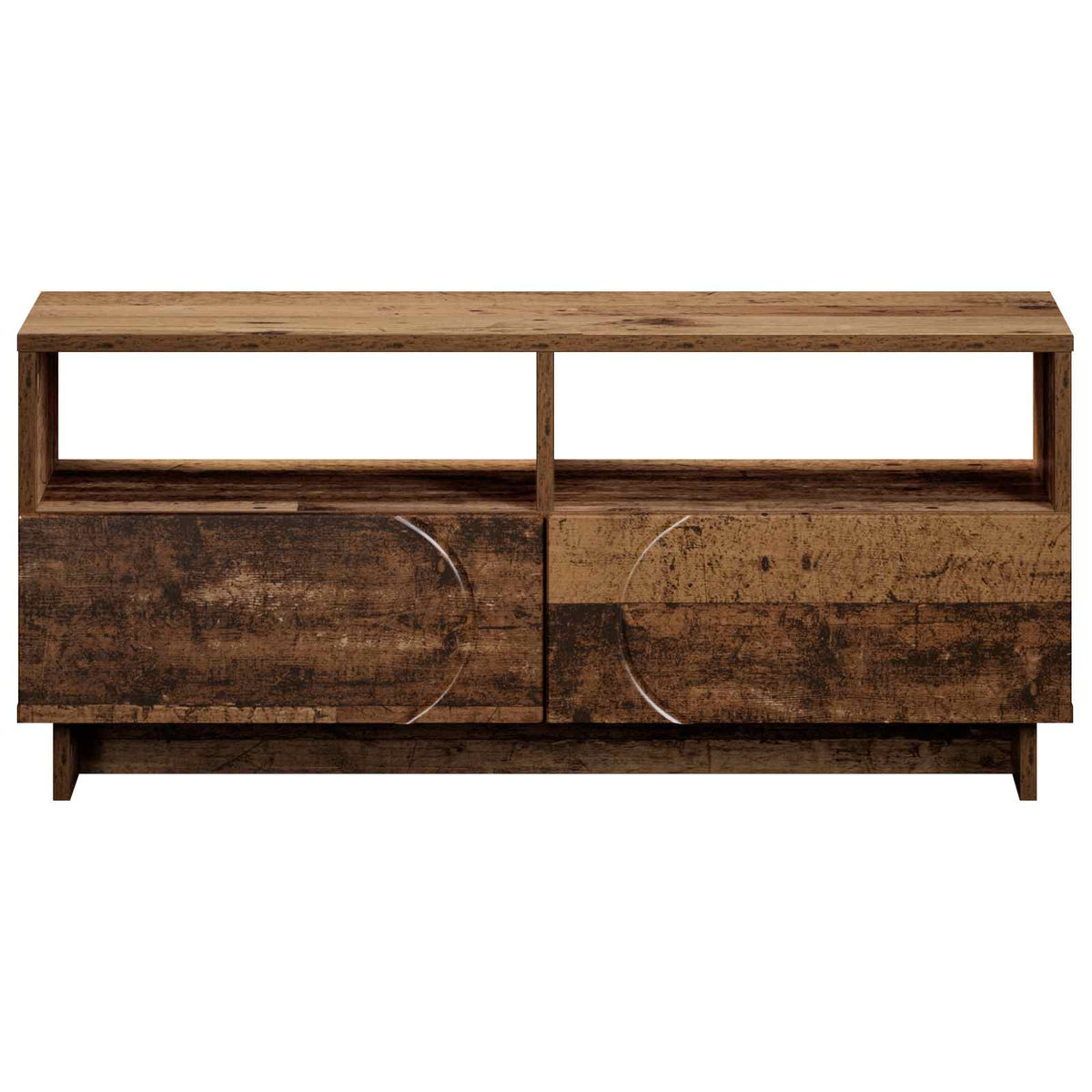 vidaXL TV Stand 90 x 34.5 x 40 cm Old Wood Engineered Wood