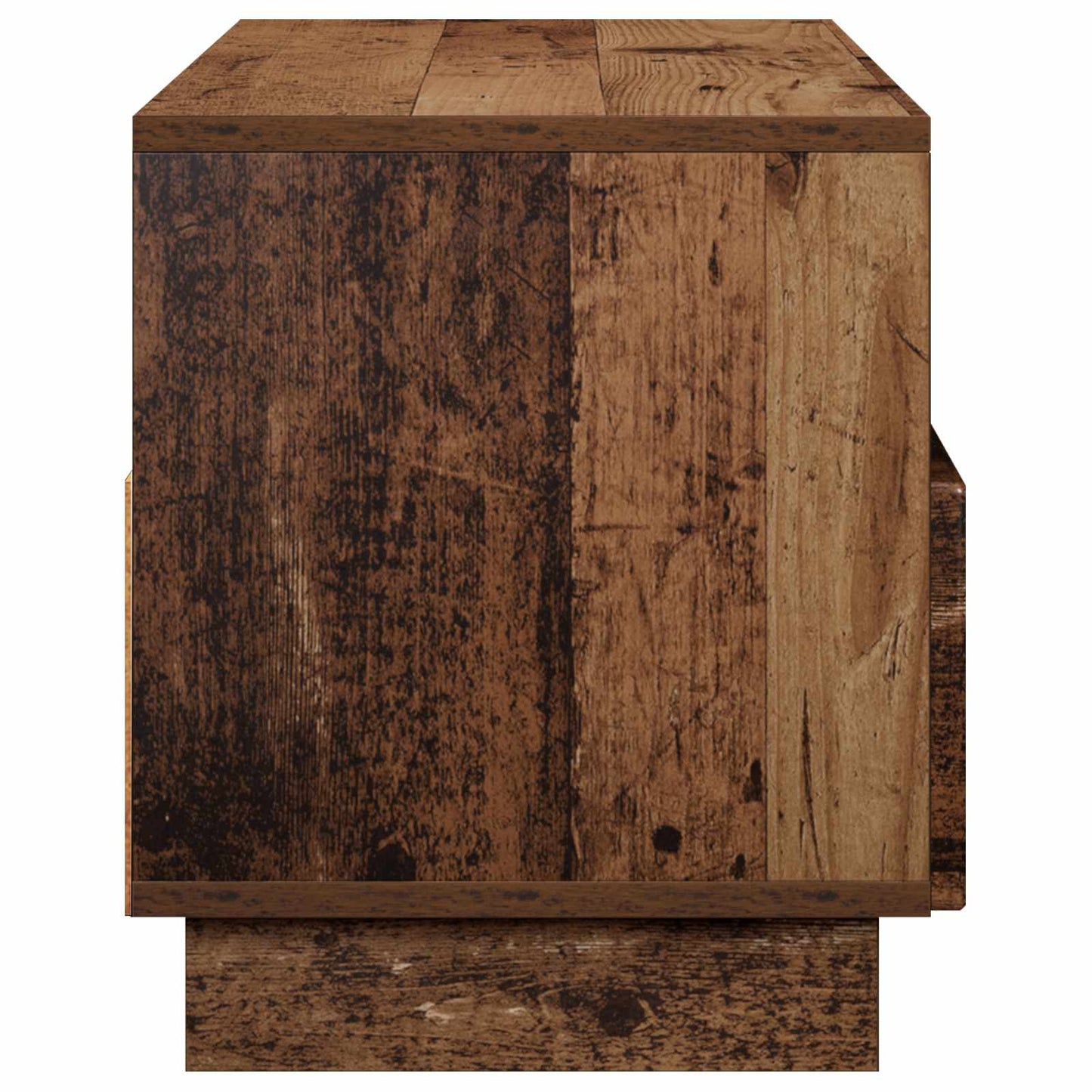vidaXL TV Stand 90 x 34.5 x 40 cm Old Wood Engineered Wood
