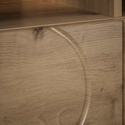 vidaXL TV Stand 90 x 34.5 x 40 cm Artisan Oak Engineered Wood