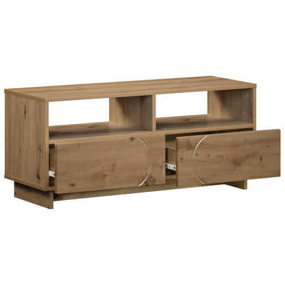 vidaXL TV Stand 90 x 34.5 x 40 cm Artisan Oak Engineered Wood
