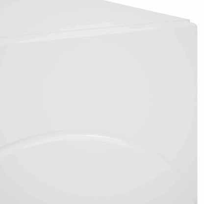 vidaXL TV Stand 90 x 34.5 x 40 cm White Engineered Wood