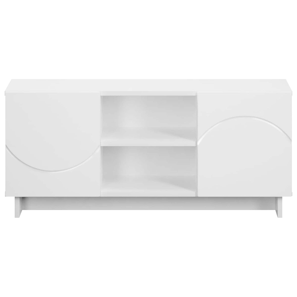 vidaXL TV Stand 90 x 34.5 x 40 cm White Engineered Wood