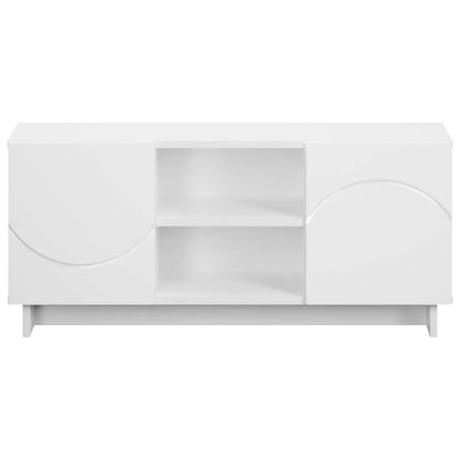 vidaXL TV Stand 90 x 34.5 x 40 cm White Engineered Wood