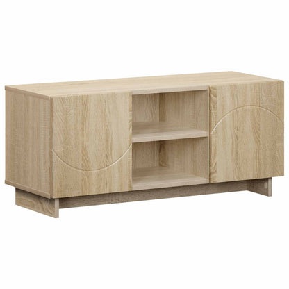 vidaXL TV Stand 90 x 34.5 x 40 cm Sonoma Oak Engineered Wood