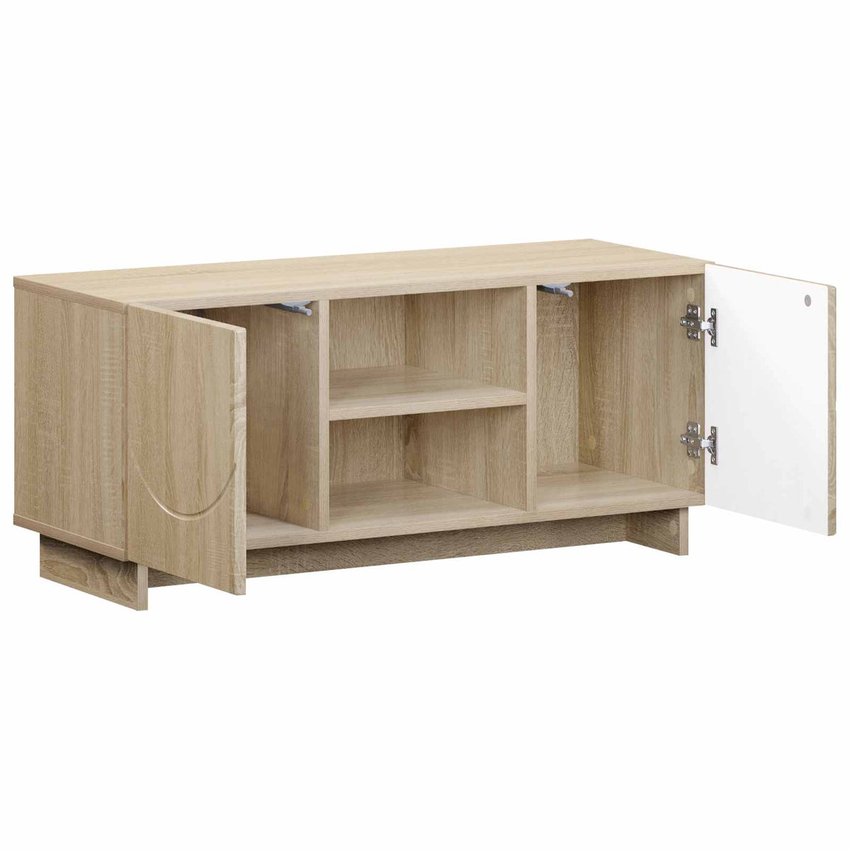 vidaXL TV Stand 90 x 34.5 x 40 cm Sonoma Oak Engineered Wood