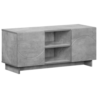vidaXL TV Stand 90 x 34.5 x 40 cm Concrete Grey Engineered Wood
