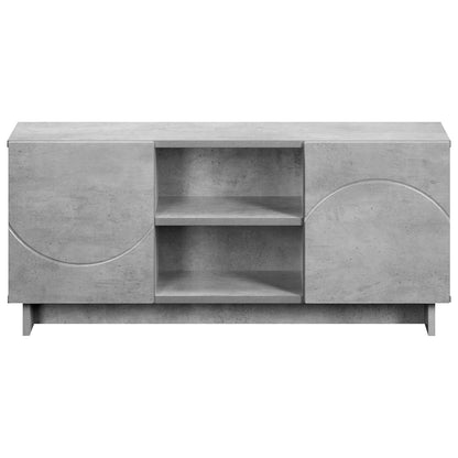 vidaXL TV Stand 90 x 34.5 x 40 cm Concrete Grey Engineered Wood