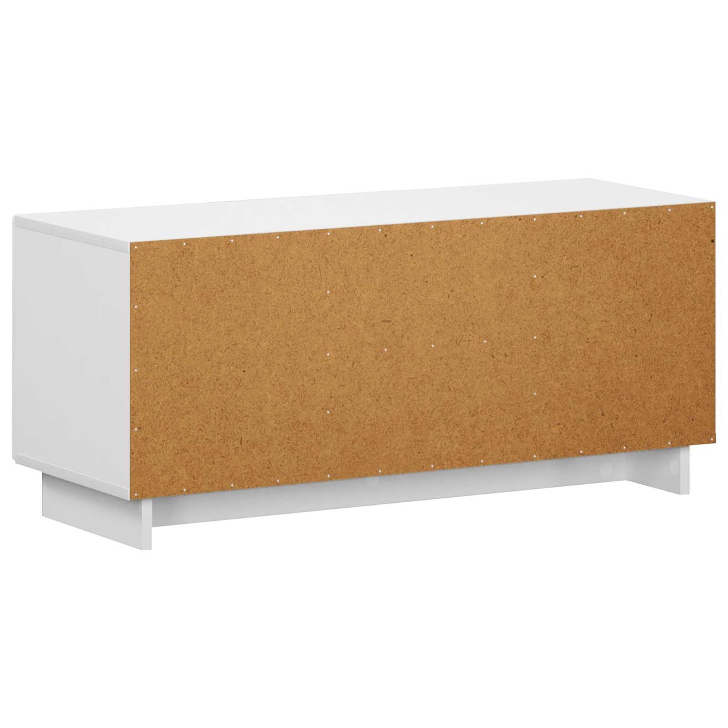 vidaXL TV Stand 90 x 34.5 x 40 cm High Gloss White Engineered Wood