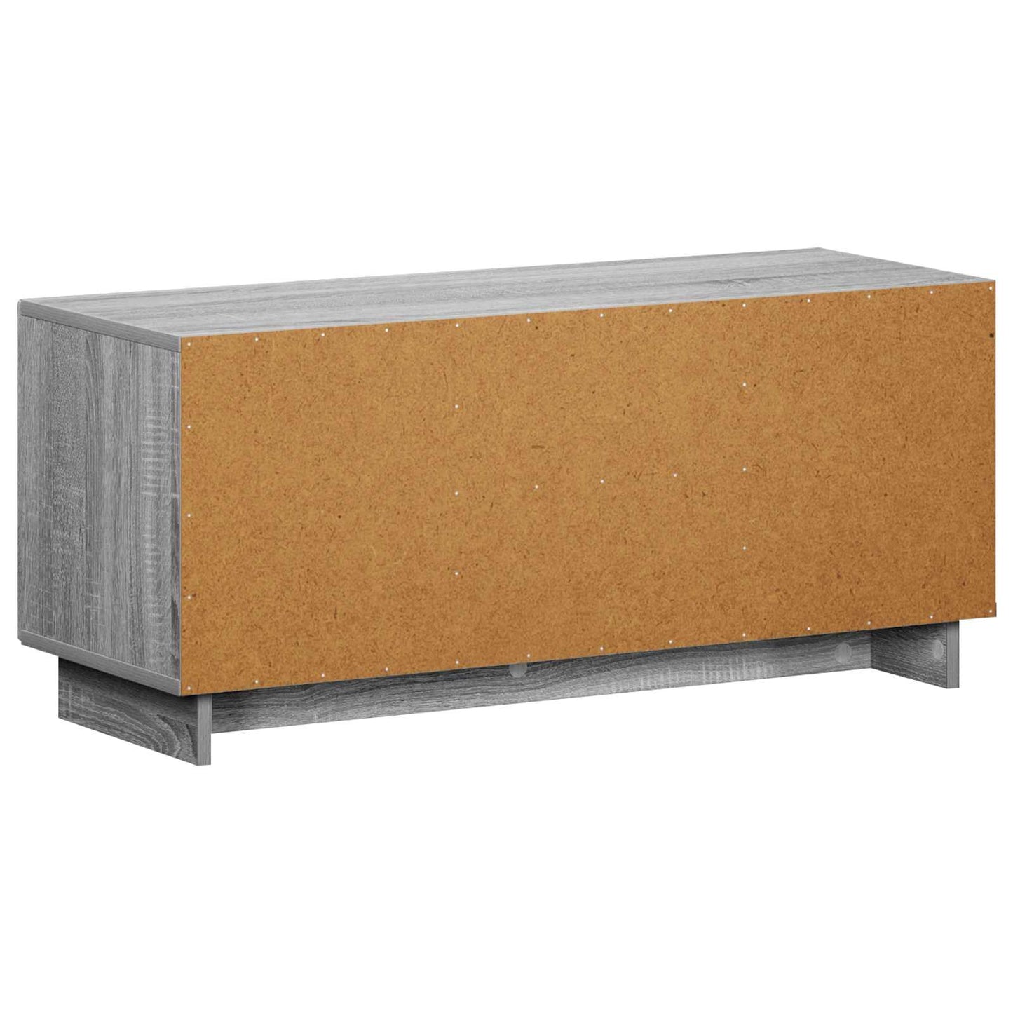 vidaXL TV Stand 90 x 34.5 x 40 cm Grey Sonoma Engineered Wood