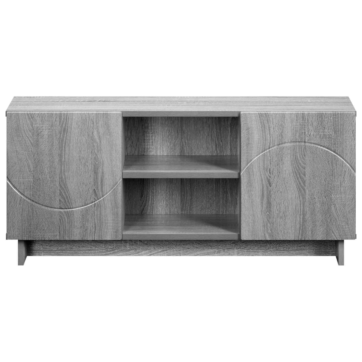 vidaXL TV Stand 90 x 34.5 x 40 cm Grey Sonoma Engineered Wood