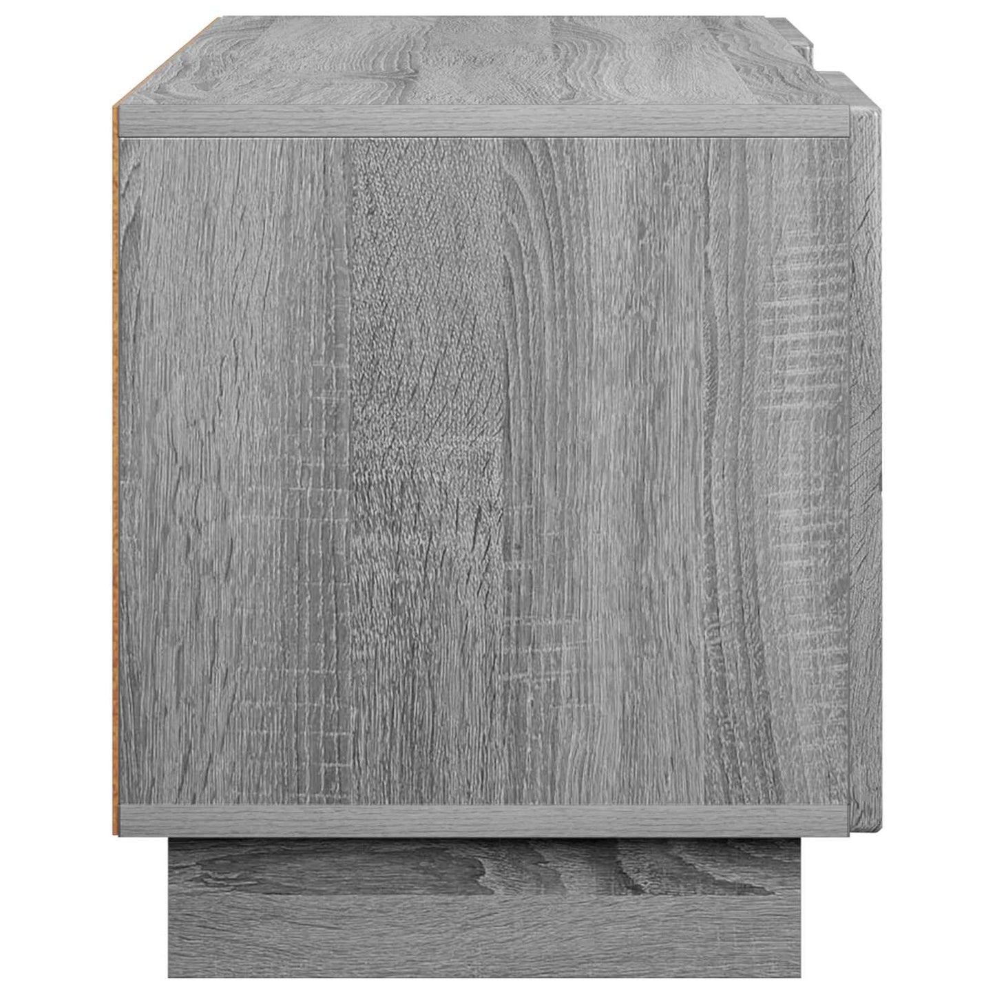 vidaXL TV Stand 90 x 34.5 x 40 cm Grey Sonoma Engineered Wood